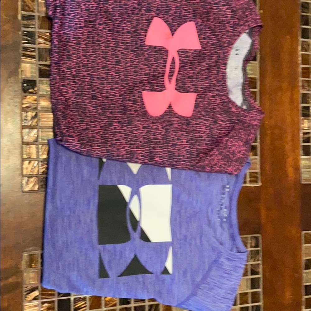 Under Armor short sleeve shirts